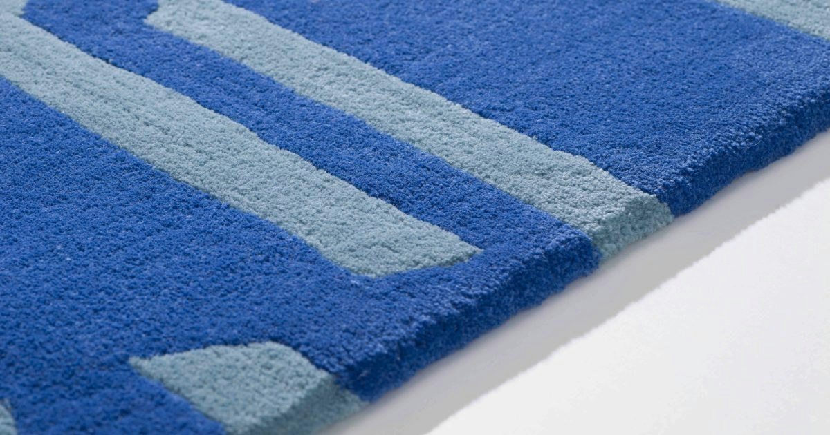 Xida Rug, hand-made geometric patterns